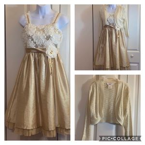 Dress size 14 with matching Blair
